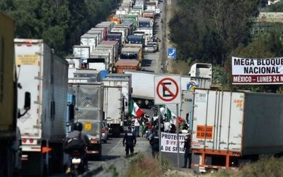 Transportistas anuncian paro nacional el 6 de abril; prevén bloqueos en carreteras clave del país